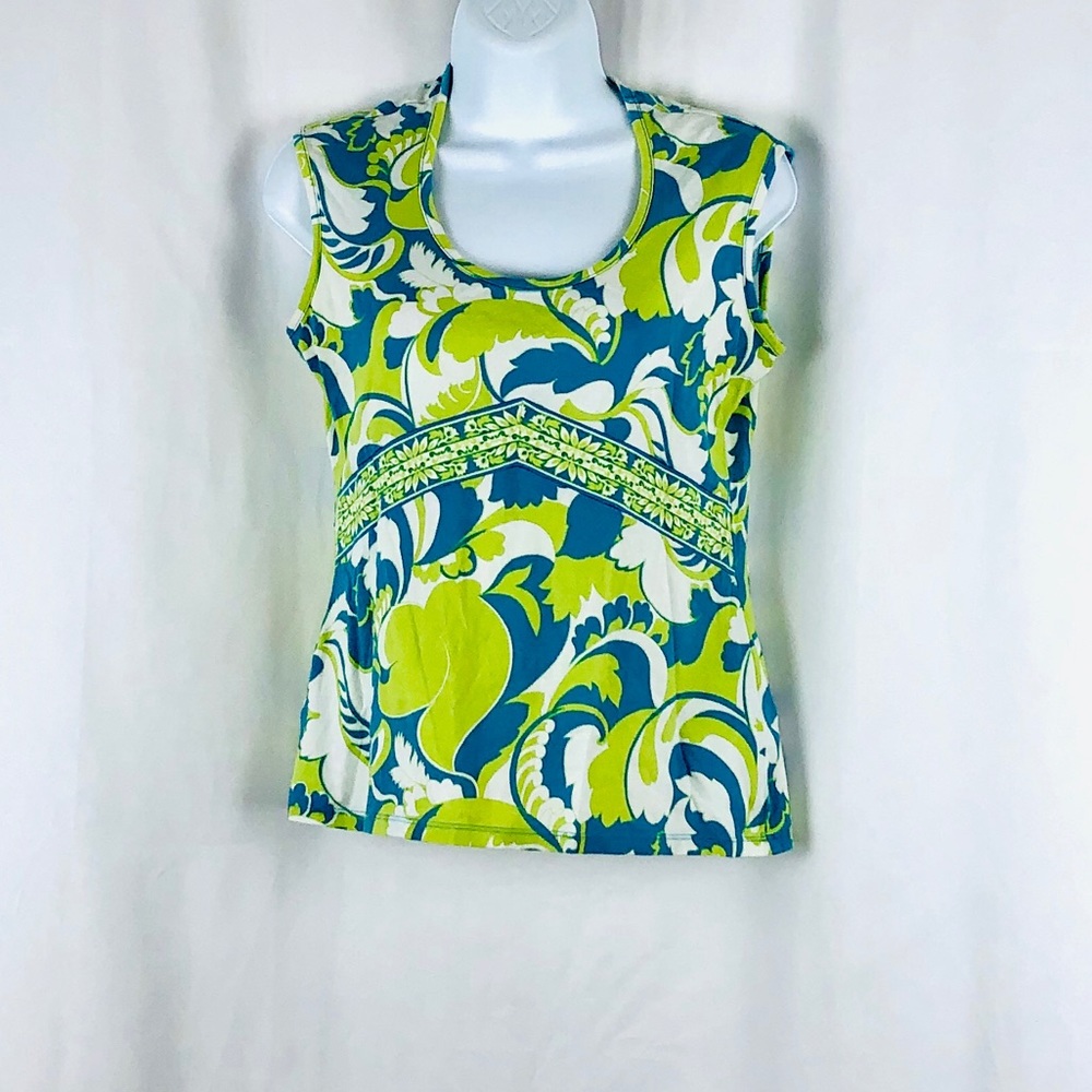 Ann Taylor Cotton knit sleeveless top S
